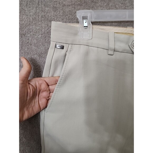 Tommy Bahama Pants Mens 35x32 Beige Silk Cotton Vacation Beach - Picture 2 of 9